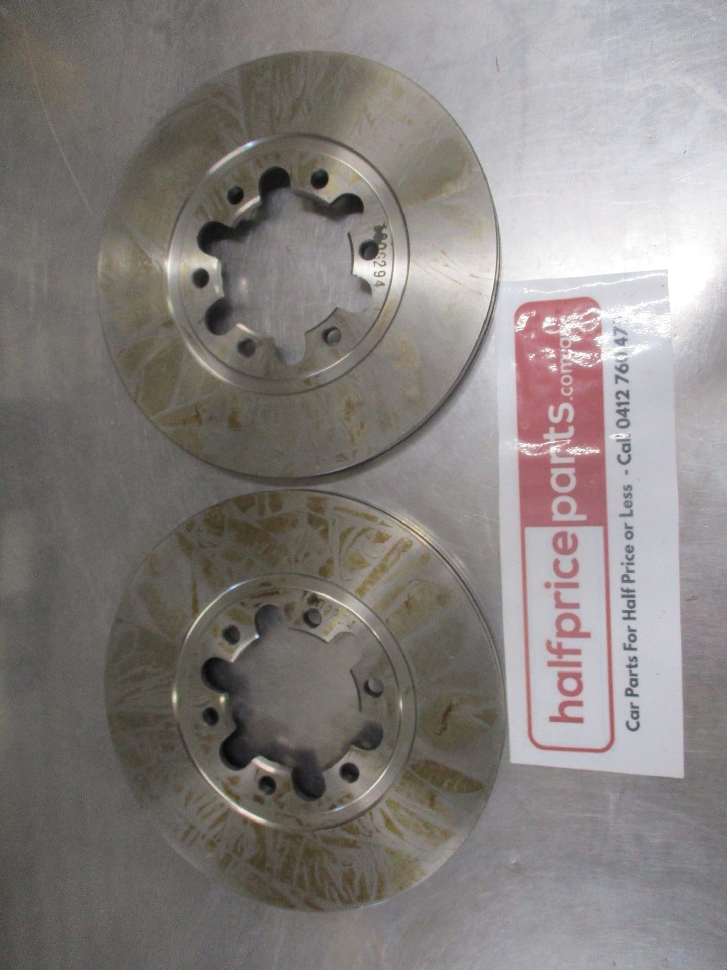 ACDelco Genuine Front Disc Vented Rotor Pair Ford Courier/Kia 2700/Mazda B-Series/BT-50 New Part