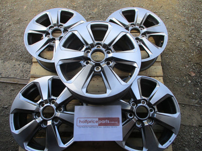 Toyota Landcruiser 300 Series Genuine Alloy Wheels Set 5 (No Caps) Used Part