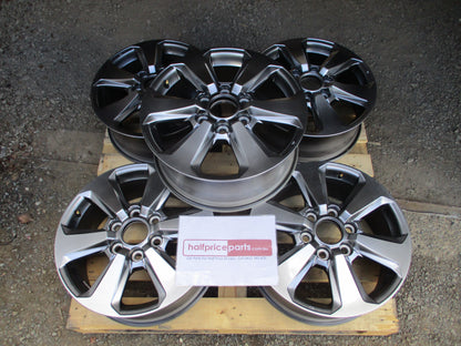 Toyota Landcruiser 300 Series Genuine Alloy Wheels Set 5 (No Caps) Used Part