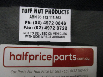 Tuffnut HD Canvas Front Passenger And Center Seat Covers Suits Mitsubishi Triton New Part