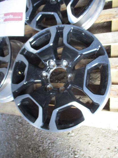 Toyota Hilux Genuine Alloy Wheel Set Of 4 (NO CAPS) 18x7.5 VGC Used Part