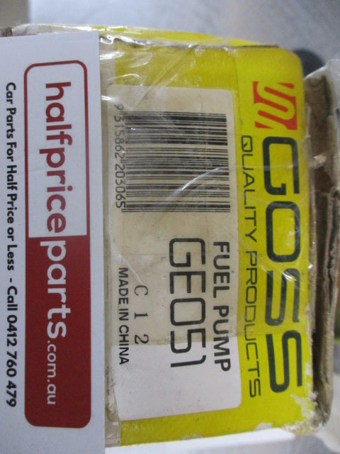 GOSS Electric Fuel Pump Suits Ford/Holden/Mitsubishi/Toyota Models New Part