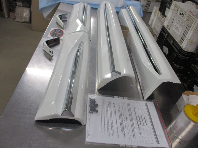 Mitsubishi Outlander ZM Genuine Under Side Garnish White (W37) Kit New Part .