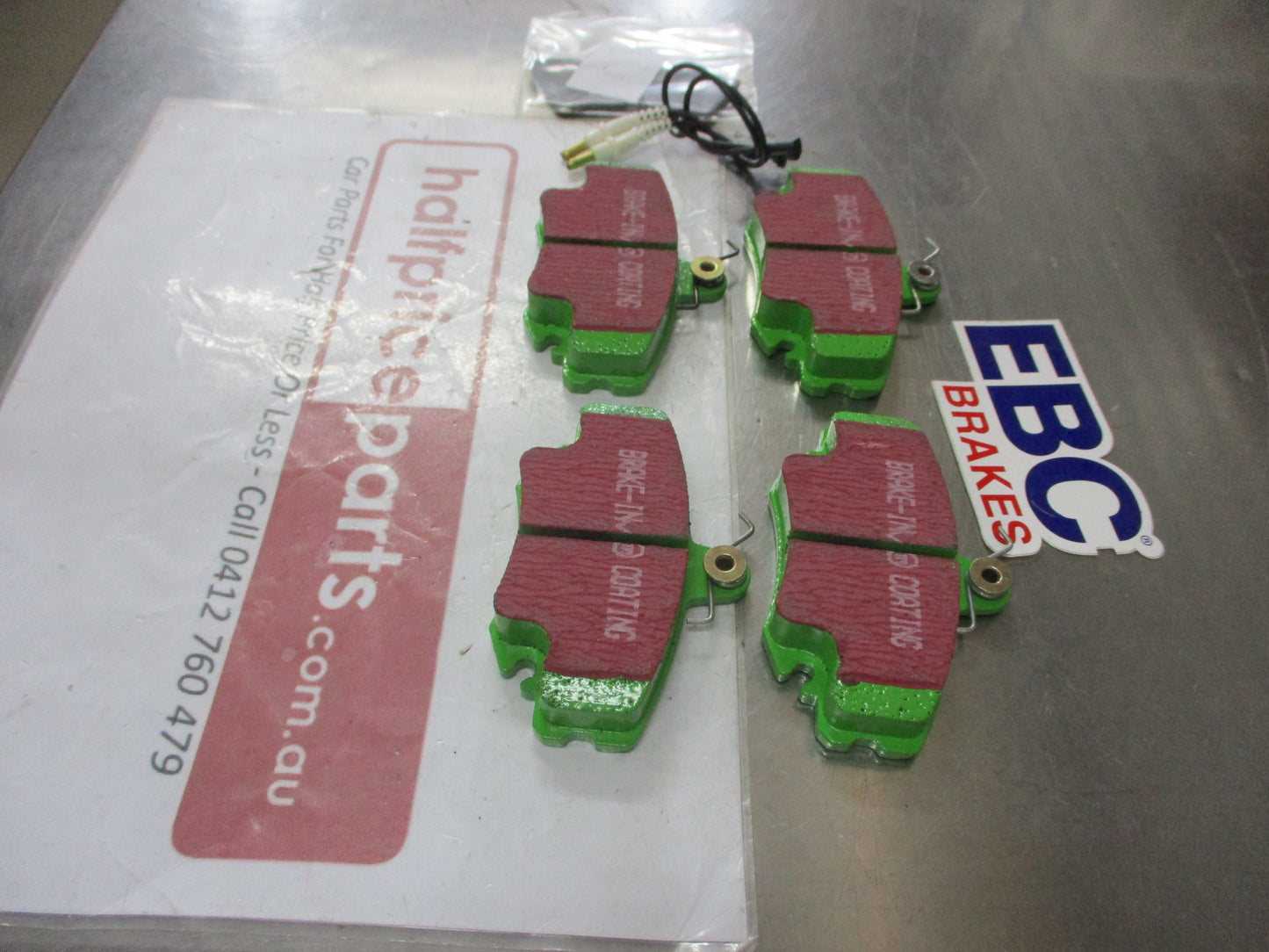 EBC Greenstuff Front Disc Brake Pad Set Suits Renault Twingo New Part