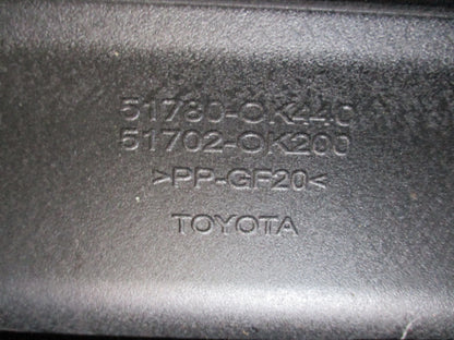 Toyota Hilux Dual Cab Genuine Black Side Step Pair W/ Brackets - New Part