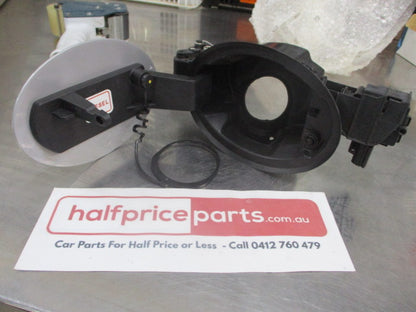 Ford PX Ranger Genuine Fuel Lid And Housing Assembly Tub (Silver Needs Painting) Used Part