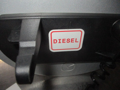 Ford PX Ranger Genuine Fuel Lid And Housing Assembly Tub (Silver Needs Painting) Used Part