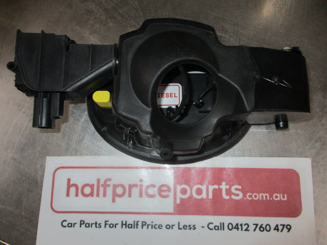 Ford PX Ranger Genuine Fuel Lid And Housing Assembly Tub (Silver Needs Painting) Used Part