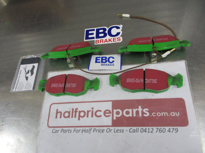 EBC Greenstuff Front Disc Brake Pad Set Suits Peugeot 106 New Part
