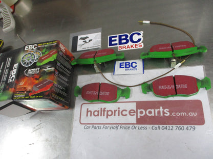 EBC Greenstuff Front Disc Brake Pad Set Suits Peugeot 106 New Part