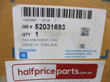 Holden RG Colorado Single Cab Genuine Passenger Seat Custion New Part