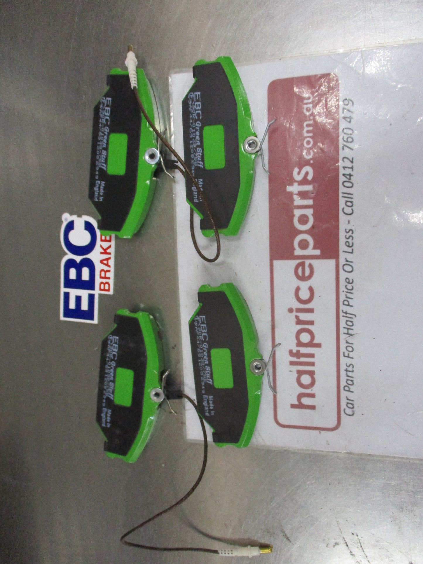 EBC Greenstuff Front Disc Brake Pad Set Suits Renault Sport Spider New Part