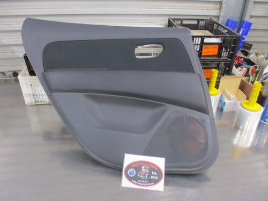 Hyundai Elantra Sedan Genuine Left Hand Rear Door Trim (Passenger) New Part