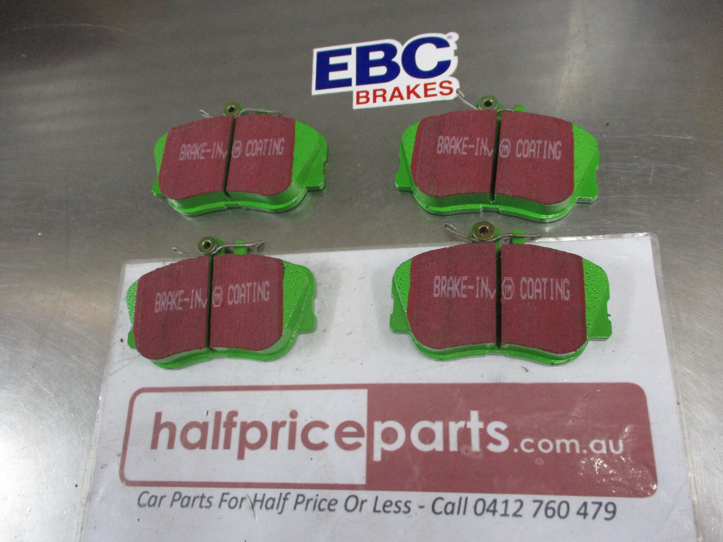 EBC Greenstuff Front Disc Brake Pad Set Suits Mercedes Benz C-Class New Part