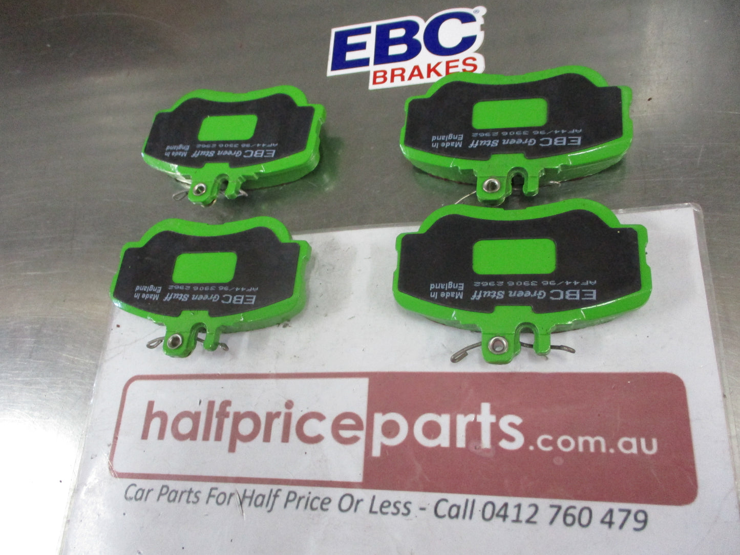 EBC Greenstuff Front Disc Brake Pad Set Suits Mercedes Benz C-Class New Part