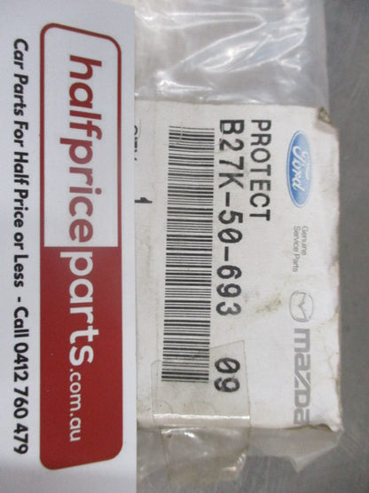 Ford Laser KQ Genuine Left Hand Rear Door Side Body Moulding (Factory WHITE) New Part