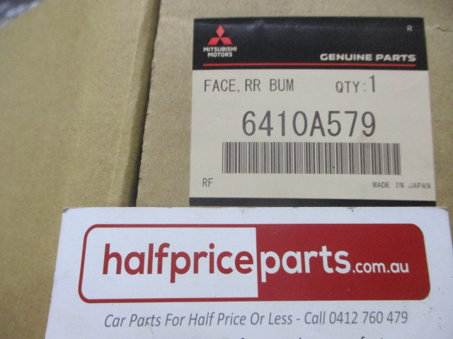 Mitsubishi Pajero Genuine Rear Bumper Center Lower Trim New Part