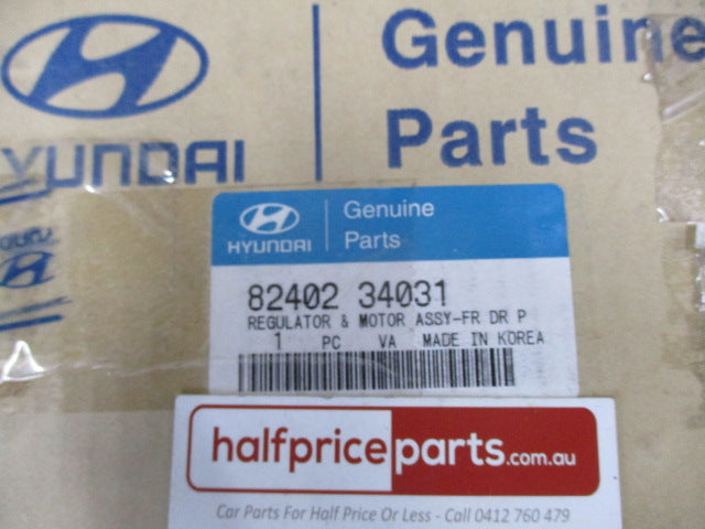Hyundai Sonata Genuine Drivers Front Electric Window Regulator New Part