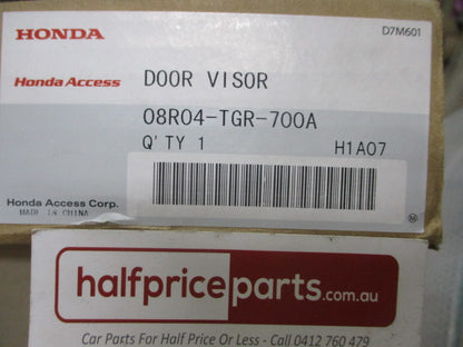 Honda Civic VTR/Type-R Hatch Genuine Slimline Tinted Weather Shield Set New Part