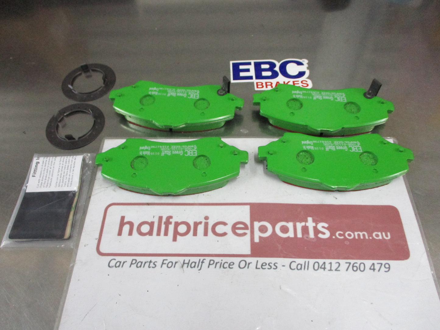 EBC Greenstuff Front Disc Brake Pad Set Suits Jeep Wrangler/Cherokee/Dodge Nitro/Chryslewr Voyger New Part
