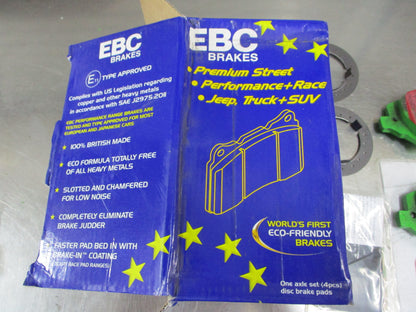 EBC Greenstuff Front Disc Brake Pad Set Suits Jeep Wrangler/Cherokee/Dodge Nitro/Chryslewr Voyger New Part