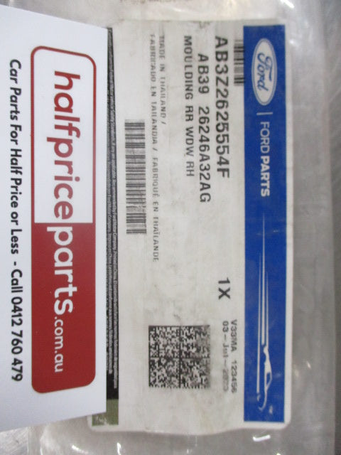 Ford PX Ranger Genuine Right Hand Rear Window Glass Weatherstrip New Part