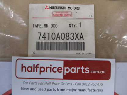 Mitsubishi Outlander Genuine Left Hand Rear Door Rear Protective Tape New Part