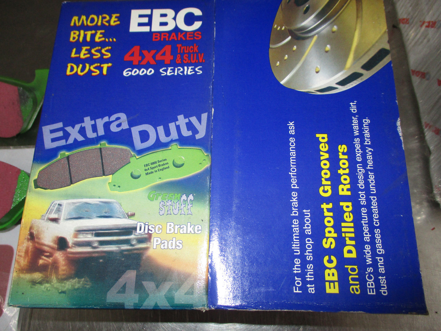 EBC Greenstuff Rear Disc Brake Pad Set Suits Jeep Cherokee/Chrysler Voyger New Part