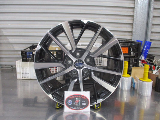Subaru WRX Genuine Single Alloy Wheel 18X8J Used Part VGC
