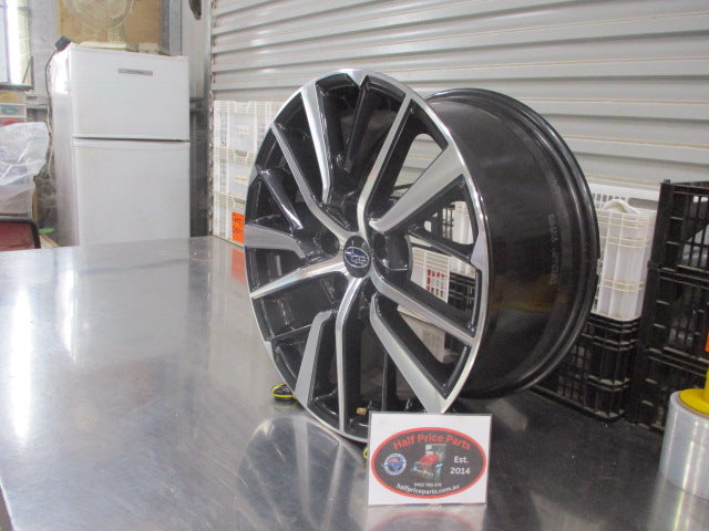 Subaru WRX Genuine Single Alloy Wheel 18X8J Used Part VGC