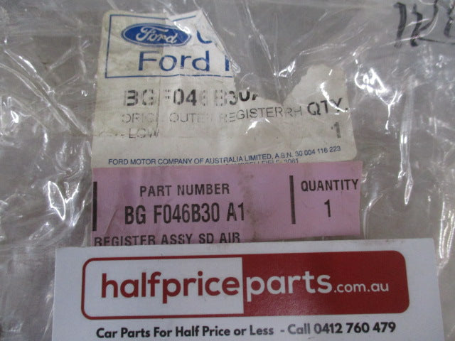 Ford BA Falcon Genuine Right Hand Outer Air Vent - New Part