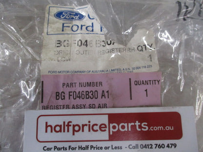 Ford BA Falcon Genuine Right Hand Outer Air Vent - New Part