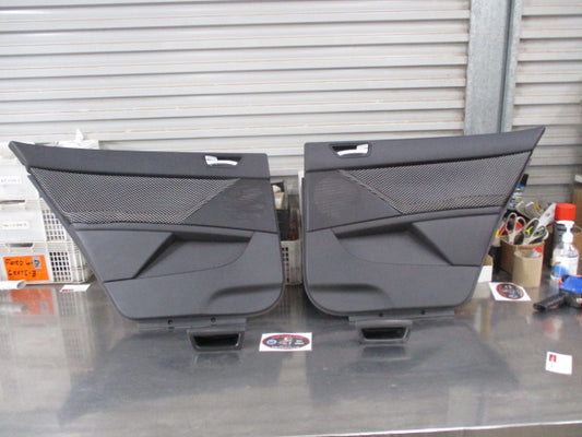 Ford FG XR6 Falcon Genuine Rear Right And Left Hand Door Trims USED Part VGC
