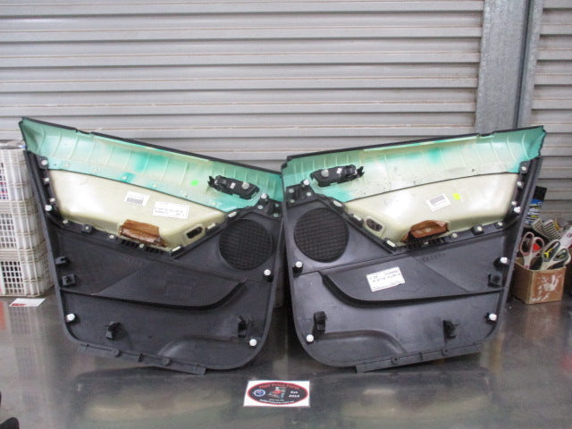 Ford FG XR6 Falcon Genuine Rear Right And Left Hand Door Trims USED Part VGC