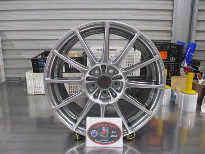 Subaru WRX/Impreza STI Genuine Enkei Silver Alloy Single Wheel 17X7J Used Part VGC