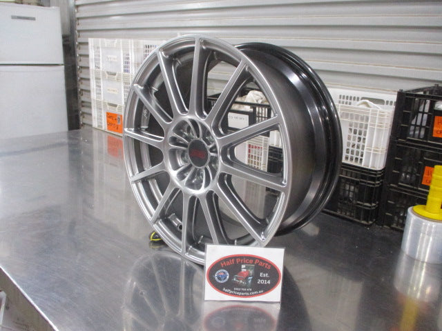 Subaru WRX/Impreza STI Genuine Enkei Silver Alloy Single Wheel 17X7J Used Part VGC