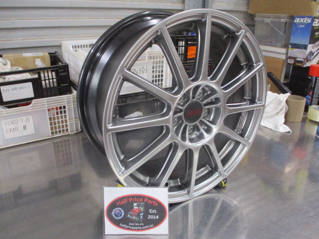 Subaru WRX/Impreza STI Genuine Enkei Silver Alloy Single Wheel 17X7J Used Part VGC