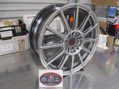 Subaru WRX/Impreza STI Genuine Enkei Silver Alloy Single Wheel 17X7J Used Part VGC