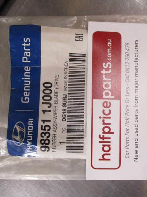 Hyundai i20 Genuine Wiper Blade Rubber New Part