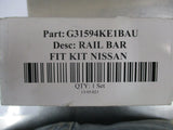 Nissan Genuine Rail Bar Fitting Kit - Very Limited Information - New Part