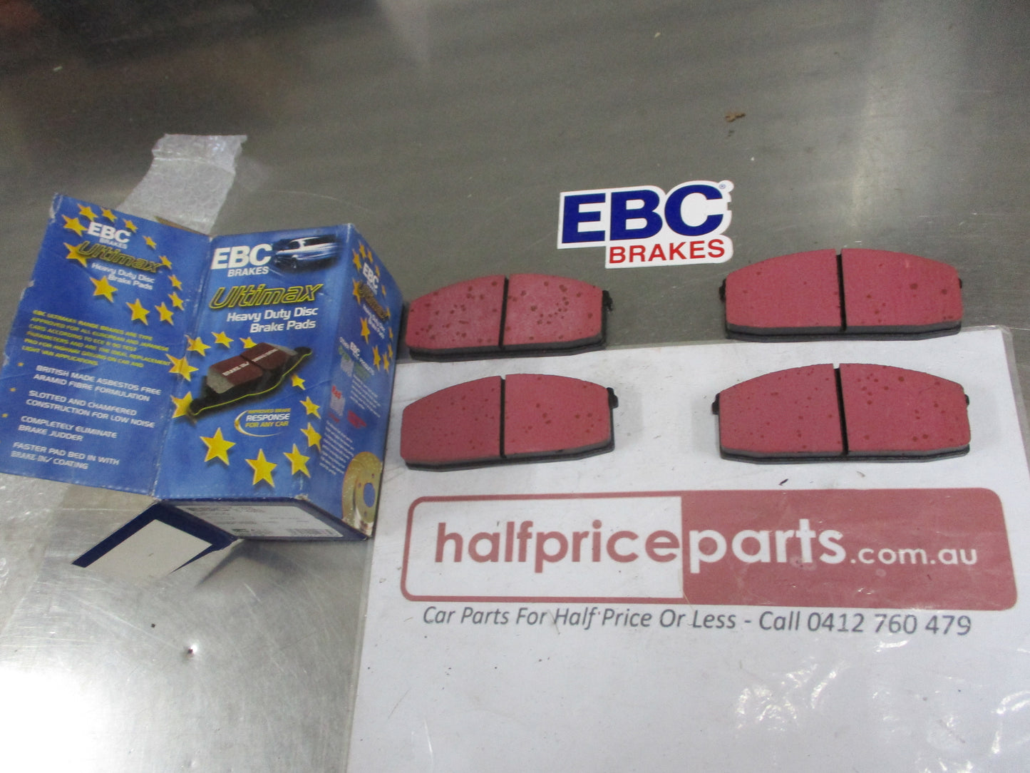 EBC Front Disc Brake Pad Set Suits Datsun-Nissan Bluebird-Prairie New Part
