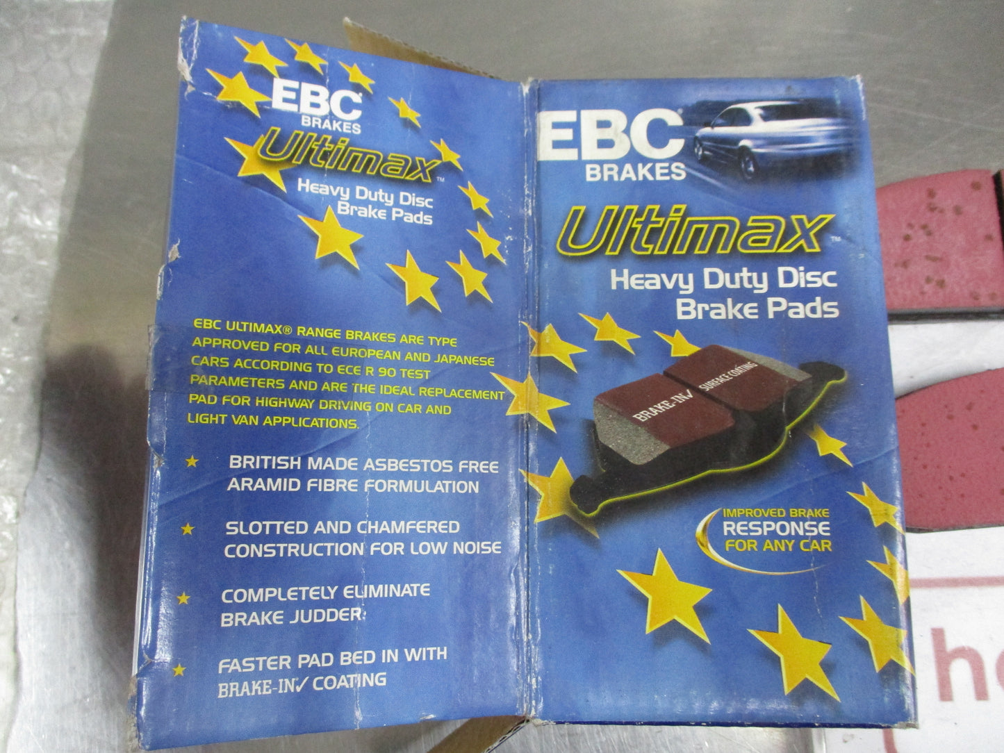 EBC Front Disc Brake Pad Set Suits Datsun-Nissan Bluebird-Prairie New Part