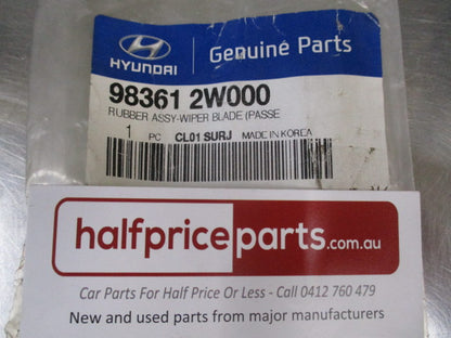 Hyundai Santa Fe Wiper Blade Rubber Assembly Passenger New Part