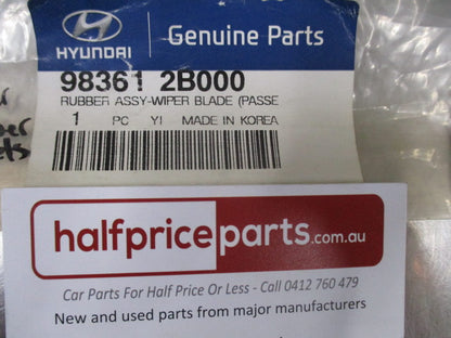 Hyundai / Kia Various Models Genuine Wiper Blade Rubber New Part