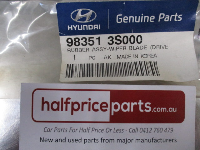 Hyundai Sonata Genuine Rubber Wiper Blade Insert Refill New Part