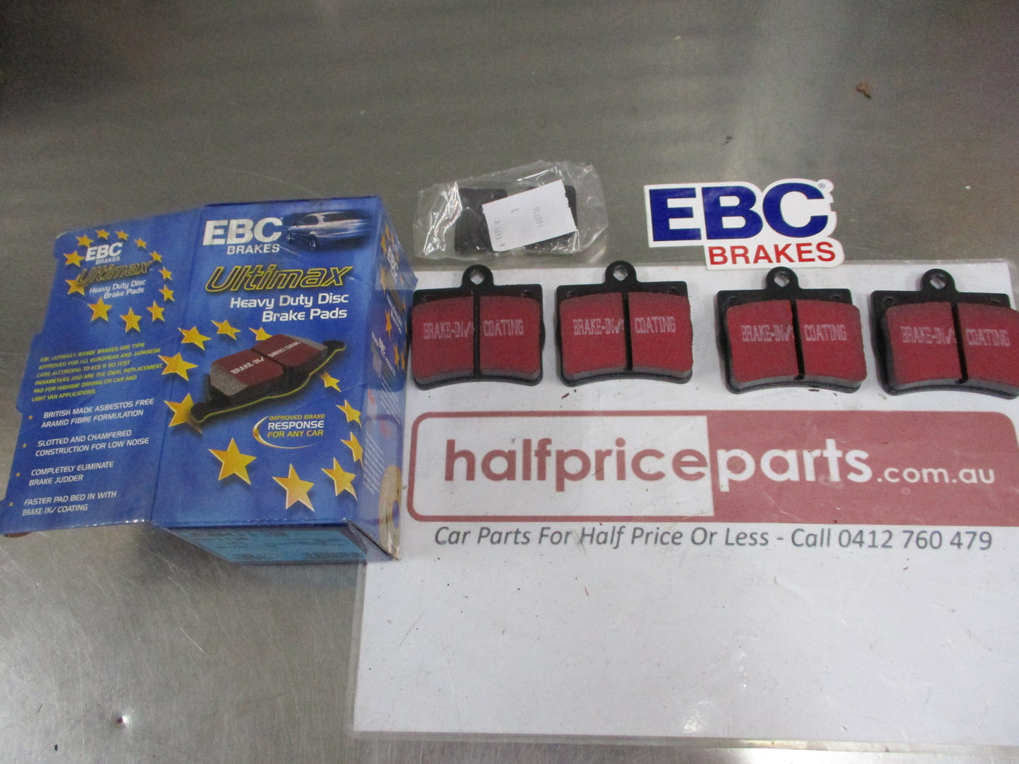 EBC Rear Disc Brake Pad Set Suits Mercedes Benz C-Class New Part
