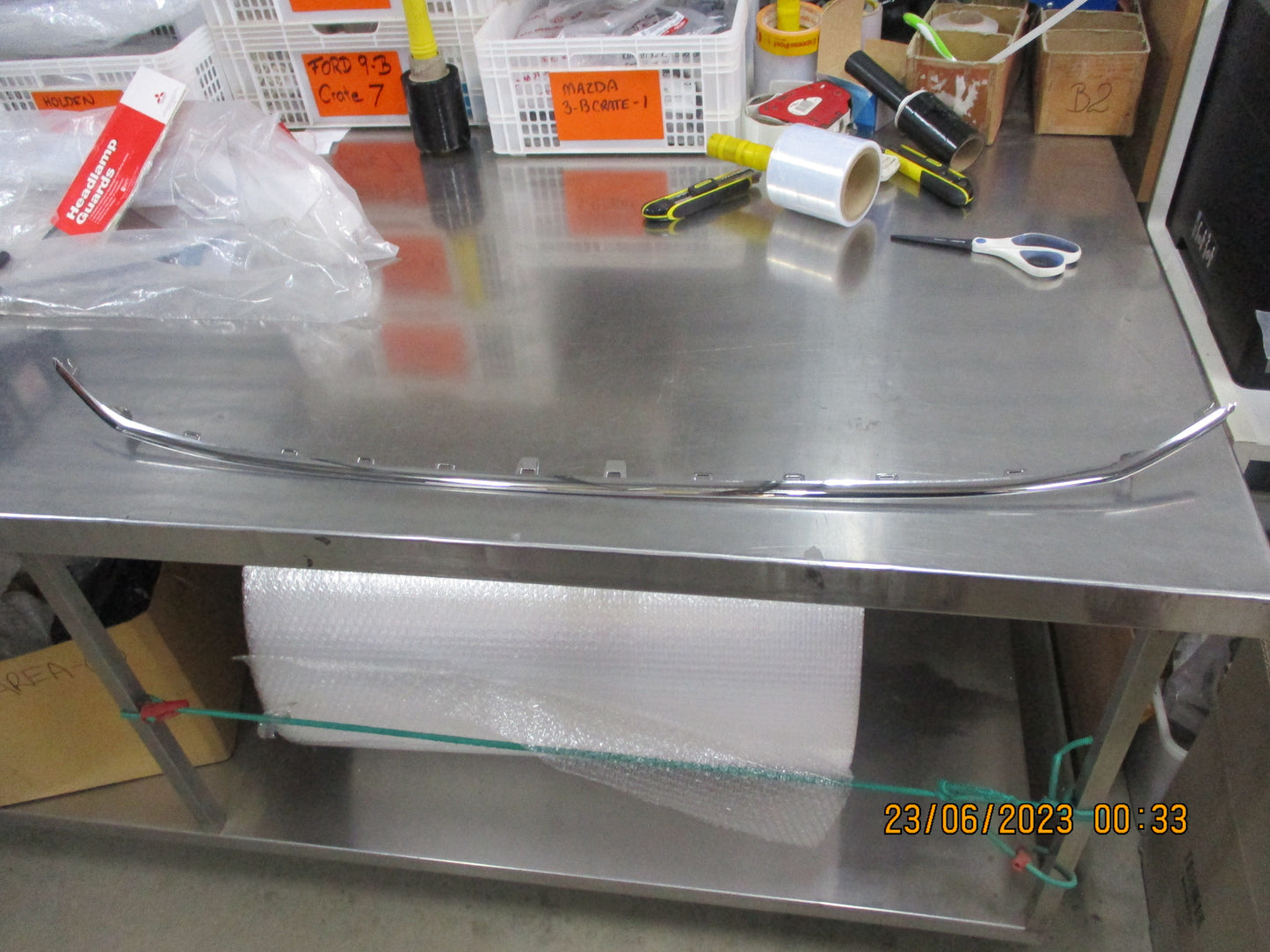 Citroen DS4 Genuine Front Bumper Moulding Chrome New Part