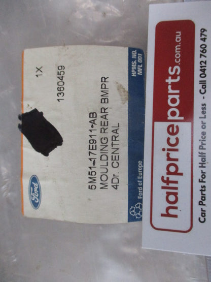 Ford Focus LS/LT Genuine Rear Bar Center Moulding (Black) New Part