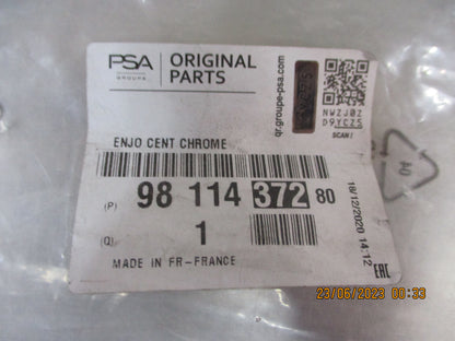Citroen DS4 Genuine Front Bumper Moulding Chrome New Part