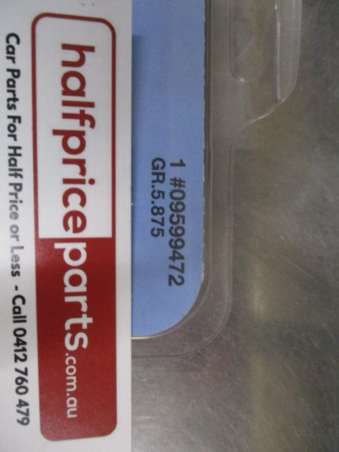 Holden Equinox/Trailblazer/Malibu Genuine Chrome Wheel Nut Lock Nut Kit M12x1.5x37.1 New Part